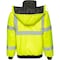 Northmon Safety Hi-Vis Bomber Rain Jacket, 100% Polyester 300D Oxford, Class 3 Safety Yellow, M NM-SJ-100-YW-M - alternate 7